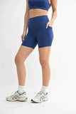 MONO B Venice Cloud Light Sculpt Biker Shorts.