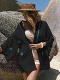 Embroidered Cover Up for Women - Lightweight and Stylish Summer Essential - EBYNN