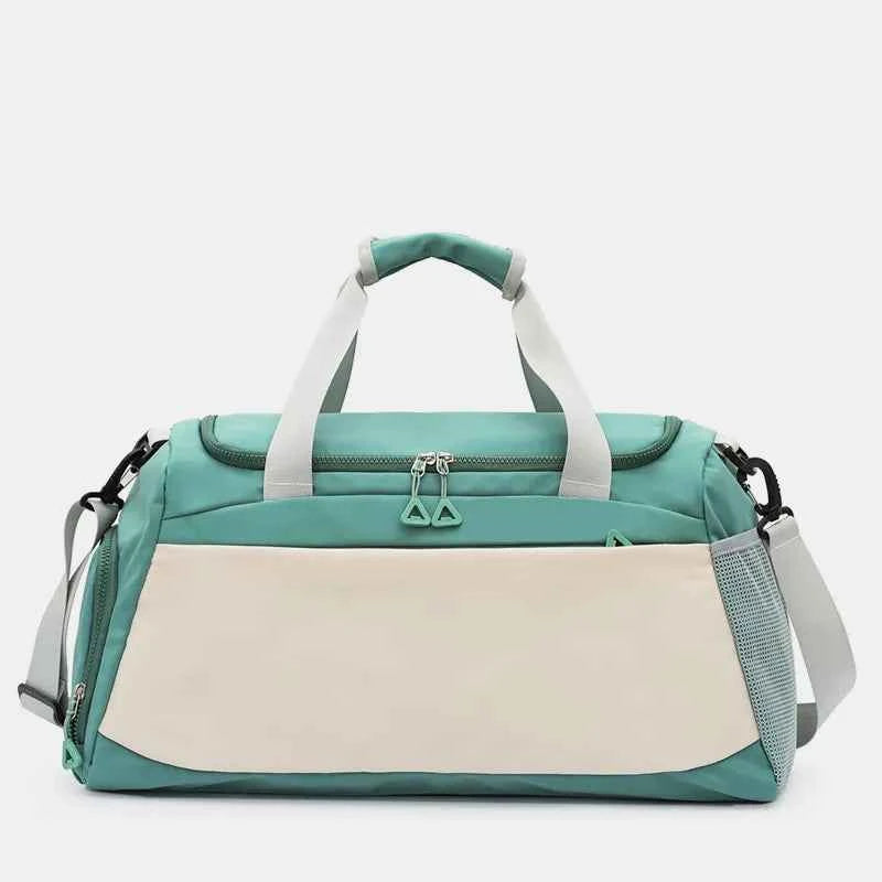Oxford Cloth Multi-Pocket Adjustable Strap Travel Bag.