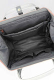 Himawari Contrast Waterproof Canvas Backpack with Side Pockets.