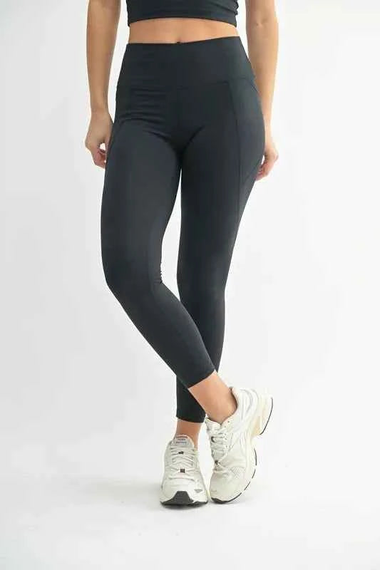 MONO B Venice Cloud Light Sculpt High-Waisted Leggings.
