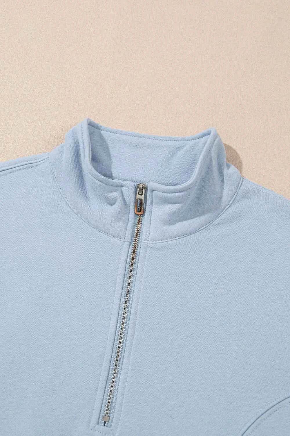 Half Zip Long Sleeve Top and Joggers Set - EBYNN