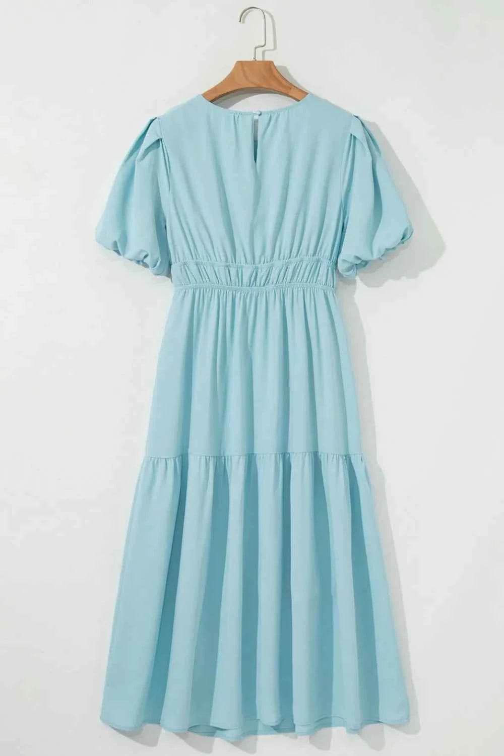 Round Neck Half Sleeve Dress.