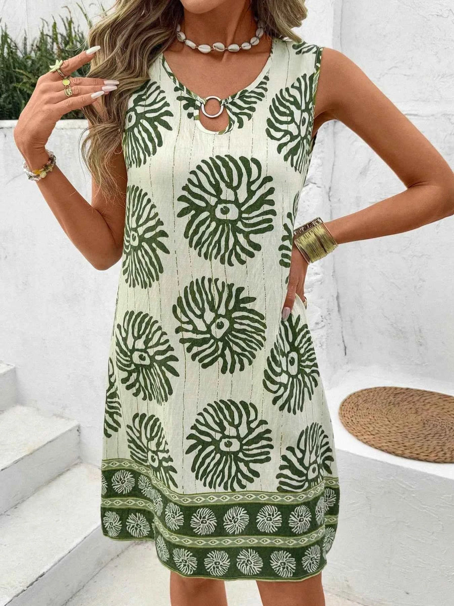 Sleeveless Summer Dress for Women - Stylish & Lightweight.