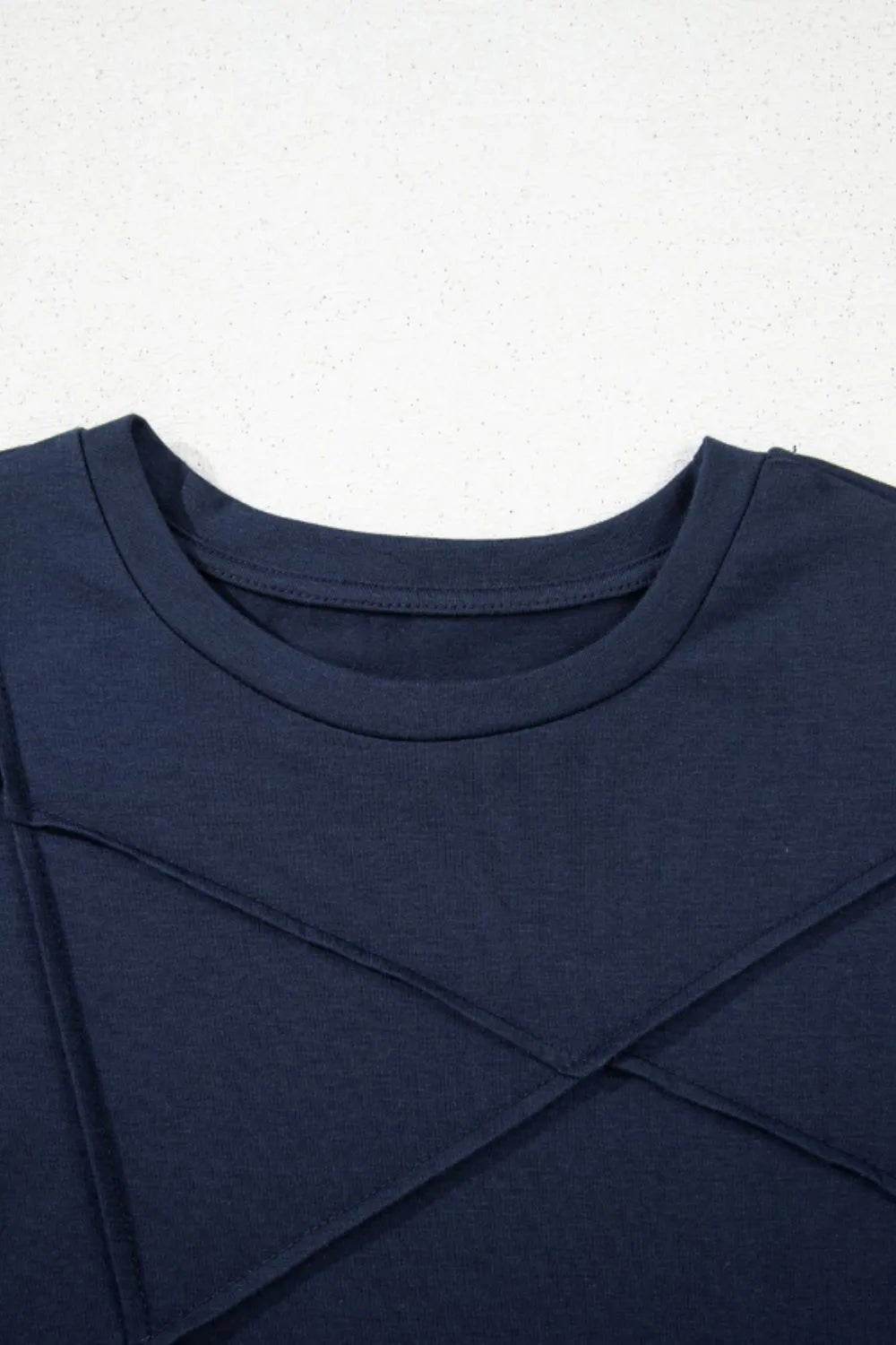 Solid Color T-Shirt for Every Occasion - Round Neck Style - EBYNN