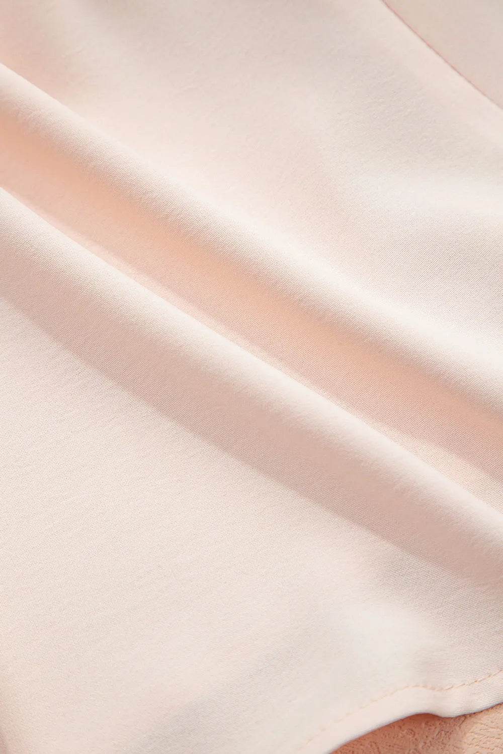 Surplice Ruched Cap Sleeve Blouse for Effortless Style - EBYNN