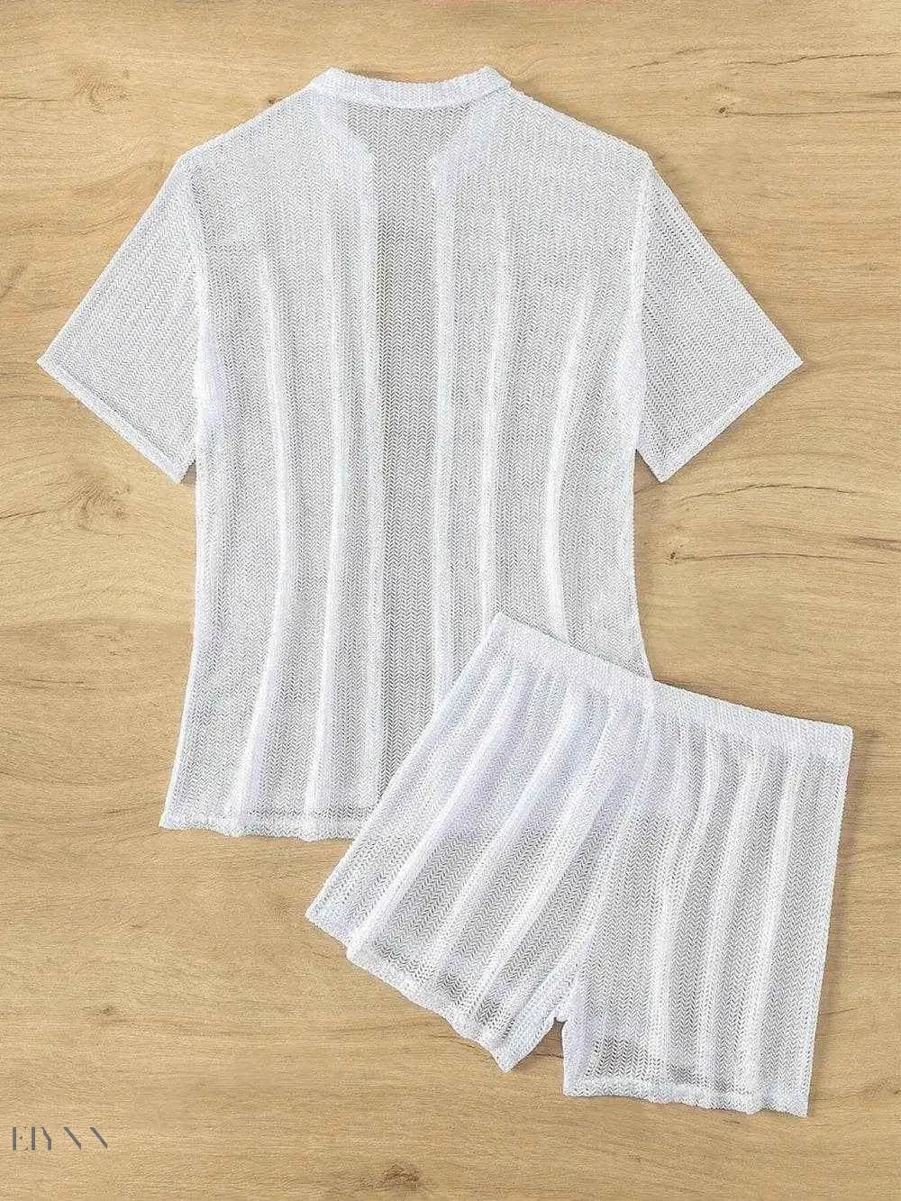 Women's Open Front Cover Up Set - Lightweight & Stylish - EBYNN