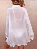 Women's Pocketed Cover Up - Lightweight & Stylish - EBYNN